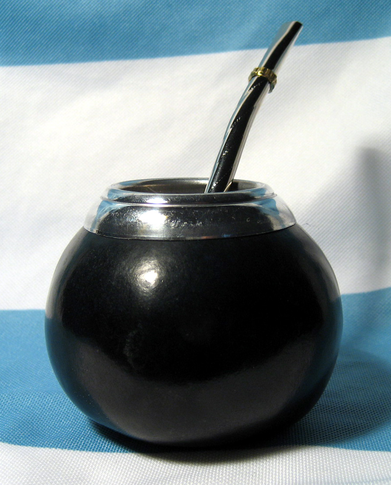 NEW Argentina MATE GOURD Tee Tasse Stroh bombilla Infuse gesund Trinken