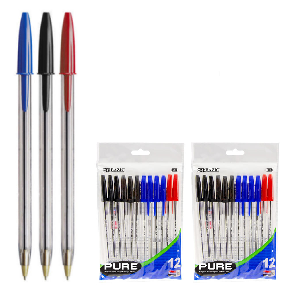 Ballpoint Pens Choice Handles Colored Pens Stock Photo 2318371491