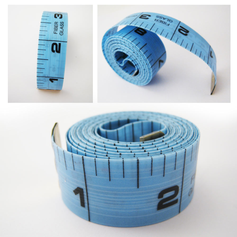 1 New 60" 150cm Soft Fabric Cloth Tape Measure Ruler Dual Sided SAE
