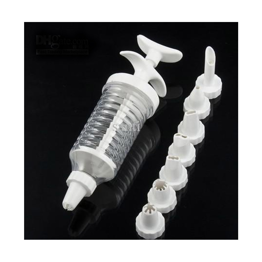 Cupcake Filling Injector Cake Icing Decorating Set Frosting Cookie 8