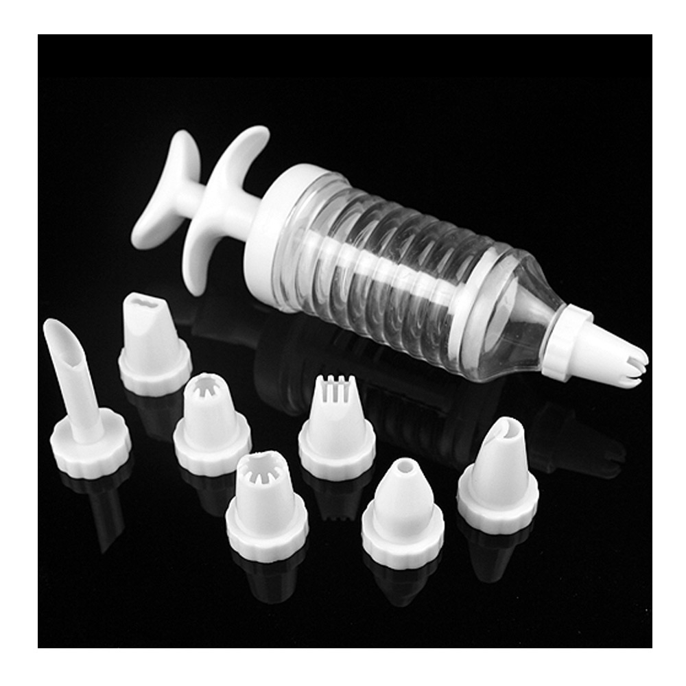 Cupcake Filling Injector Cake Icing Decorating Set Frosting Cookie 8