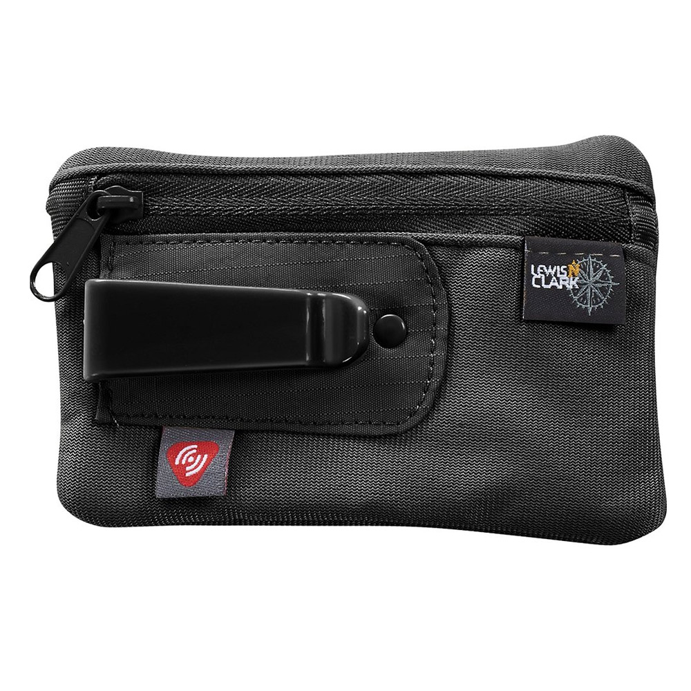 RFID Clip On Stash Pouch Wallet Travel Safe Security Id Holder Lewis N
