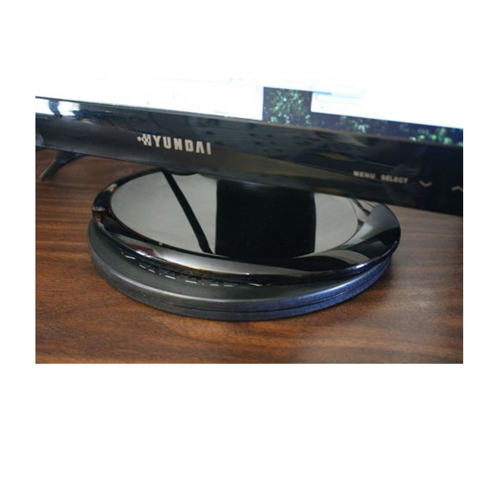 Heavy Duty Rotating Turntable Display Stand 65lbs Capacity TV Monitor