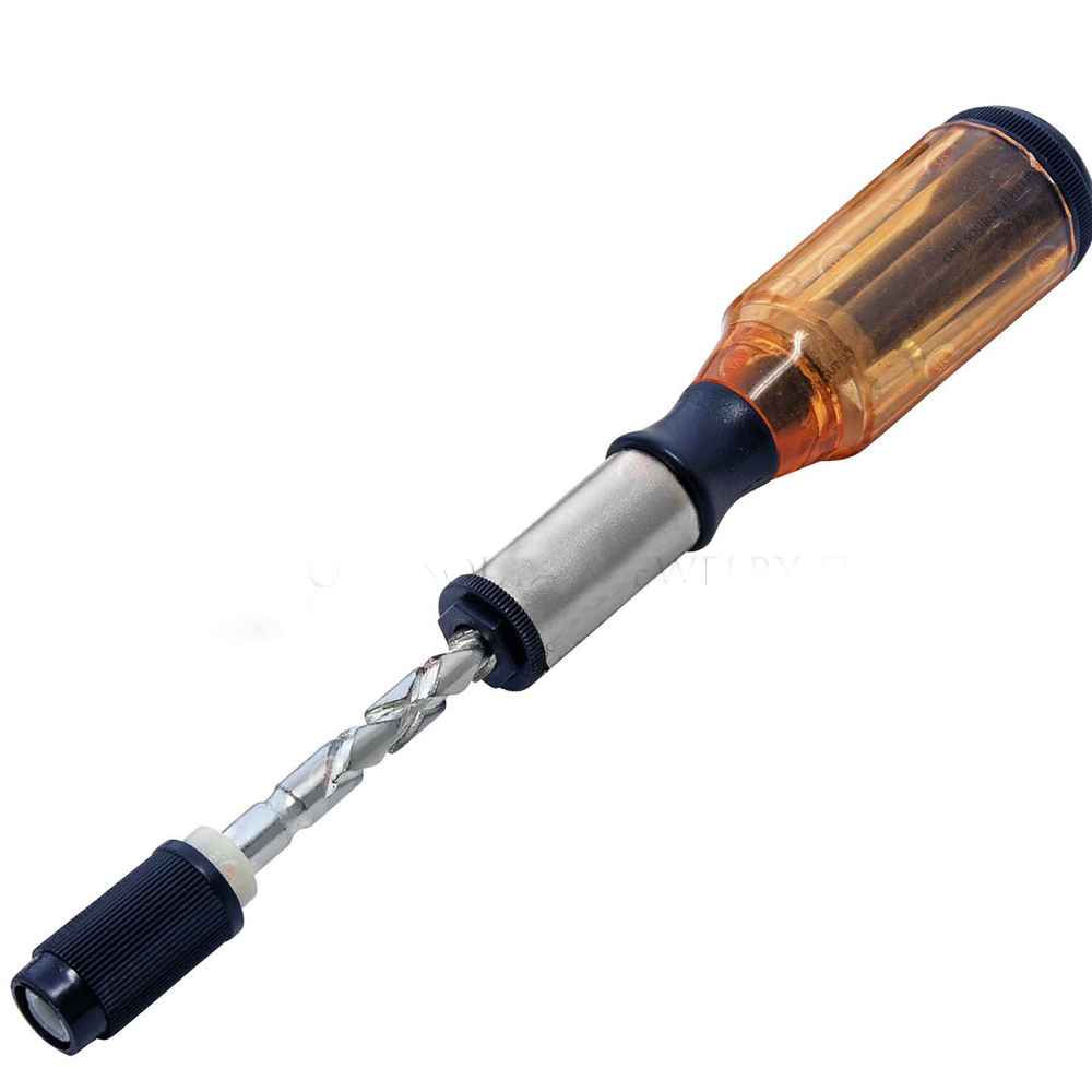 7 Pc Philips Automatic Screwdriver Spiral Ratchet Bits Slotted Hobby