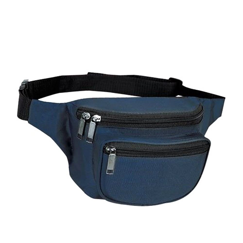Blue Classic Fanny Hip Pack Nylon Waist Bag Belt Travel Pouch ...