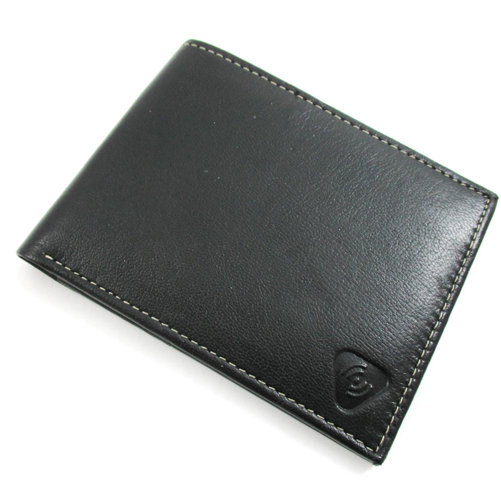Lewis N Clark Wallet Bifold Genuine Leather RFID Blocked Credit Card ID ...