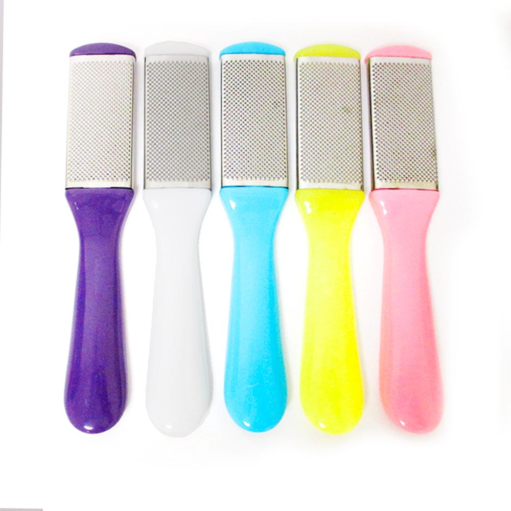 2pc Metal Foot File Scraper Pedicure Callus Remover Scrubber Hard Rough