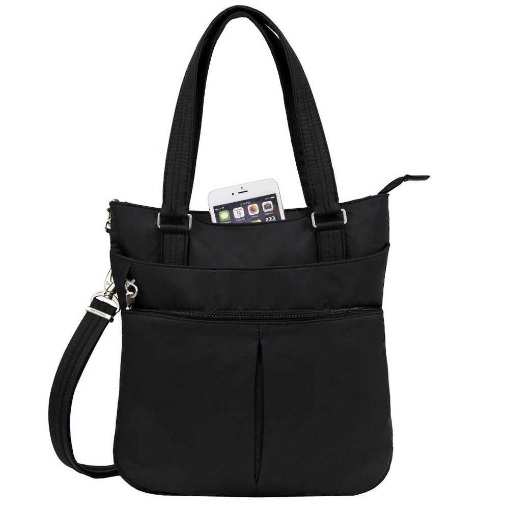 Travelon Women RFID Anti Theft Purse Crossbody Shoulder Bag Pack Multi Pocket Bk 7795735167809 ...