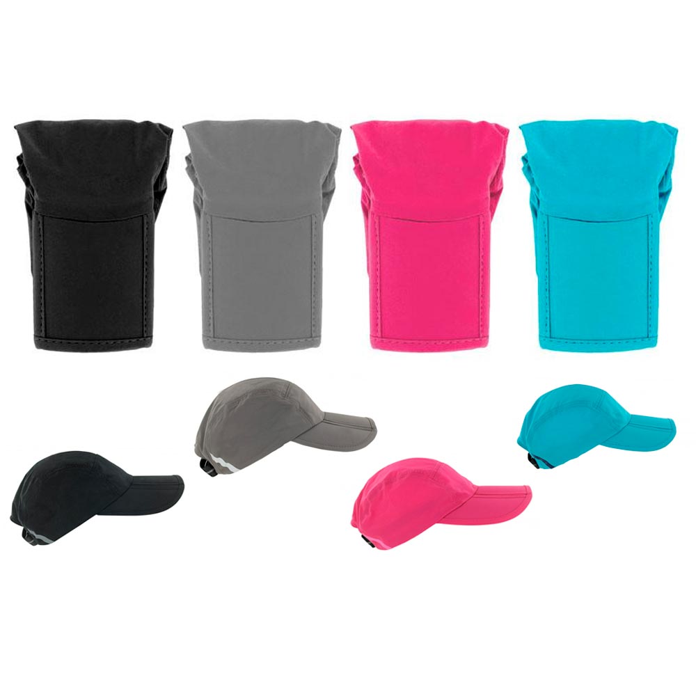 FitKicks Folding Baseball Cap Hat Pocket Visor Fishing Hiking One Size