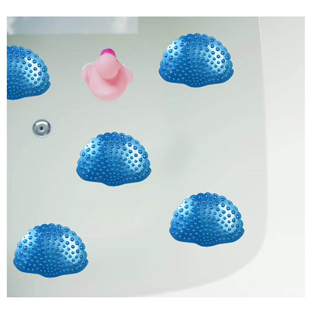 12Pc Compact Non Slip Safety Shower Treads Bathtub Stickers Decals