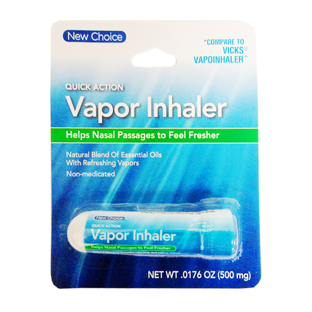 12 X Vapor Inhaler Sinus Nasal Decongestant Allergy Mucus Relief