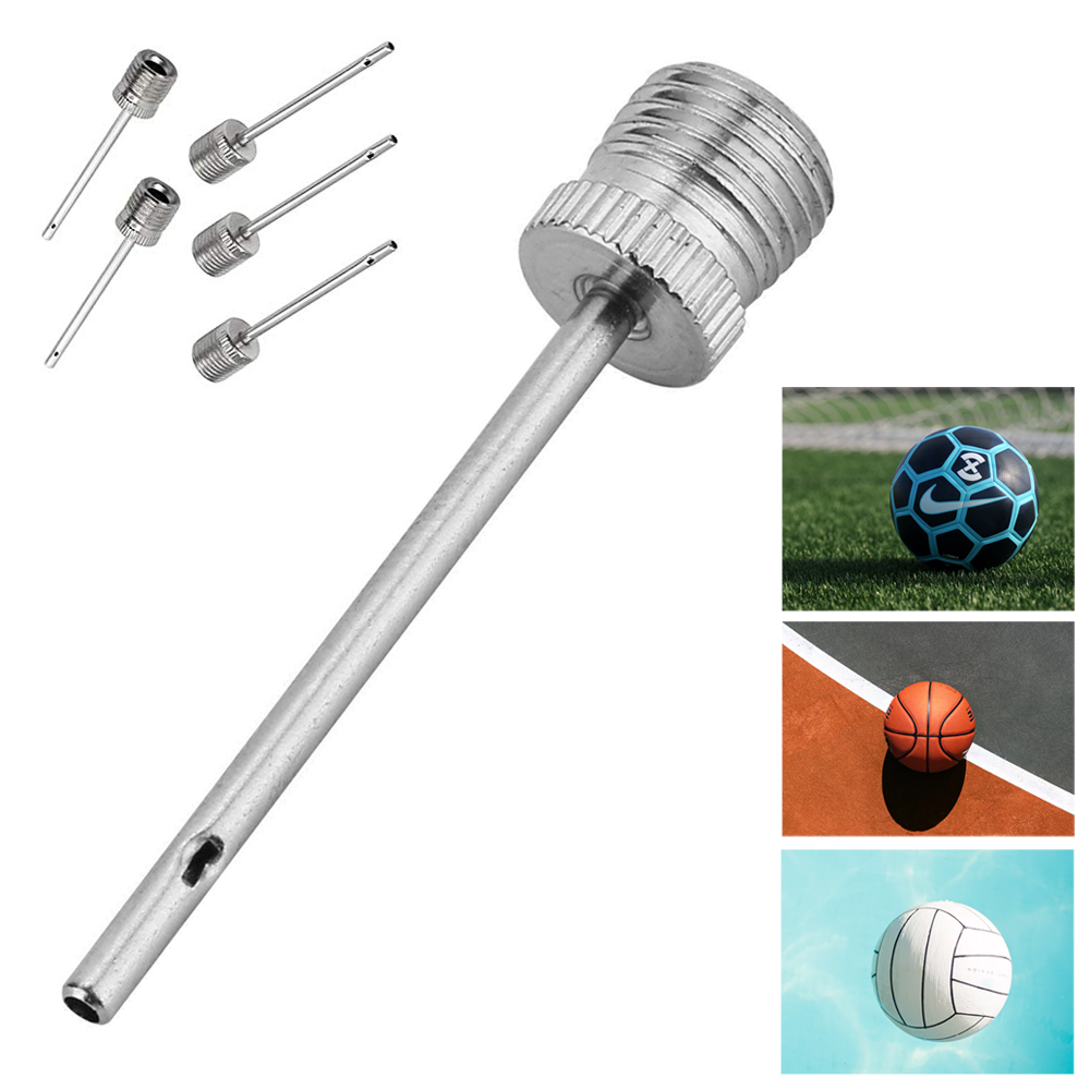 30PCS Air Pump Inflator Needle Set Basketball Football Soccer Sports