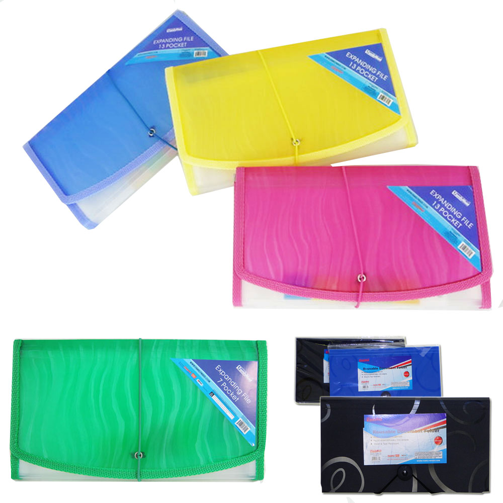 7 Pocket Coupon Organizer Holder Binder Expanding File Wallet Organizer