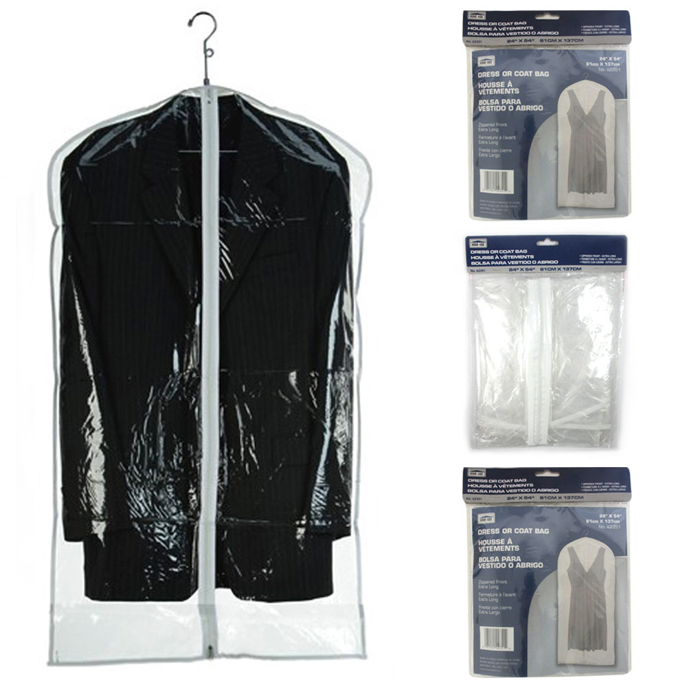 NEW Storage Garment Travel Bag Suit Dress Protective Cover Guards Against Dust