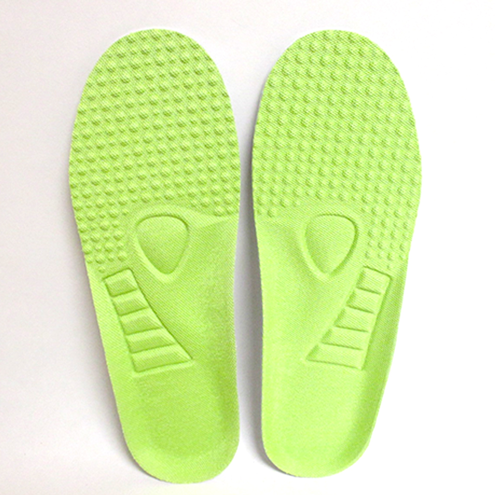 2 Pairs Padded Shoe Inner Soles Unisex Insoles Comfortable Cushion Size ...