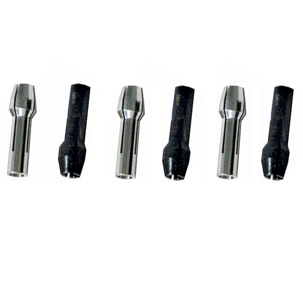 6 X Replacement Collets Set Rotary 3/32" 1/8" Dremel Moto Flexible