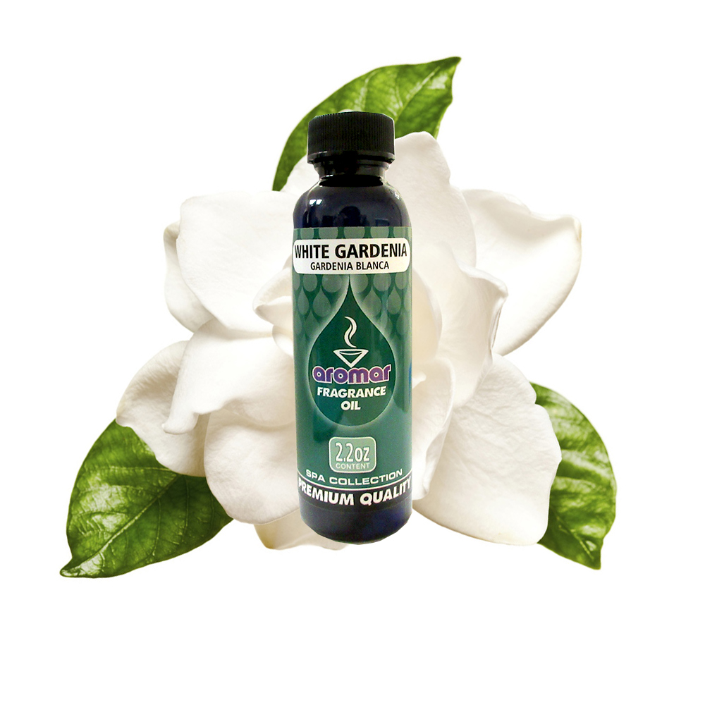 4 Pc White Gardenia Scent Fragrance Oil Aroma Therapy Diffuse Air