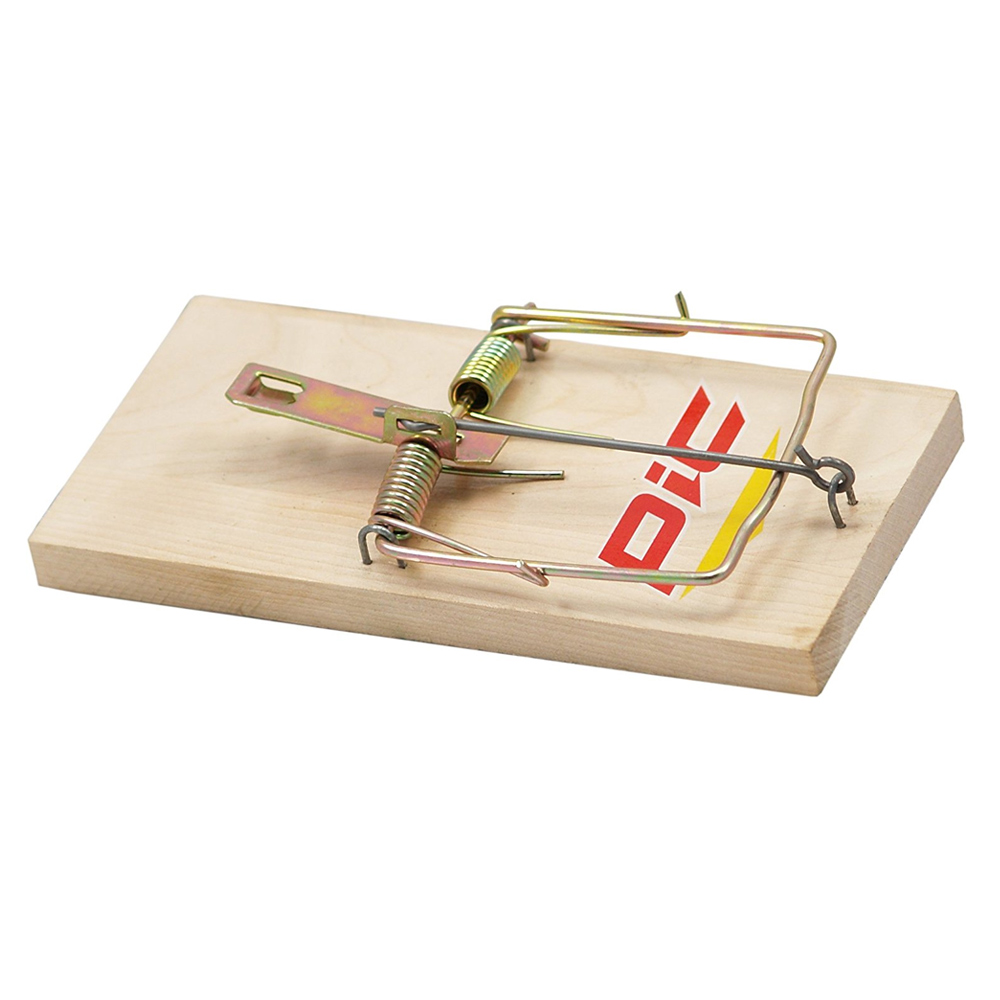 24 Maus Fallen Snap Feder Holz Nagetier Kontrolle Ratte Köder Tabletts