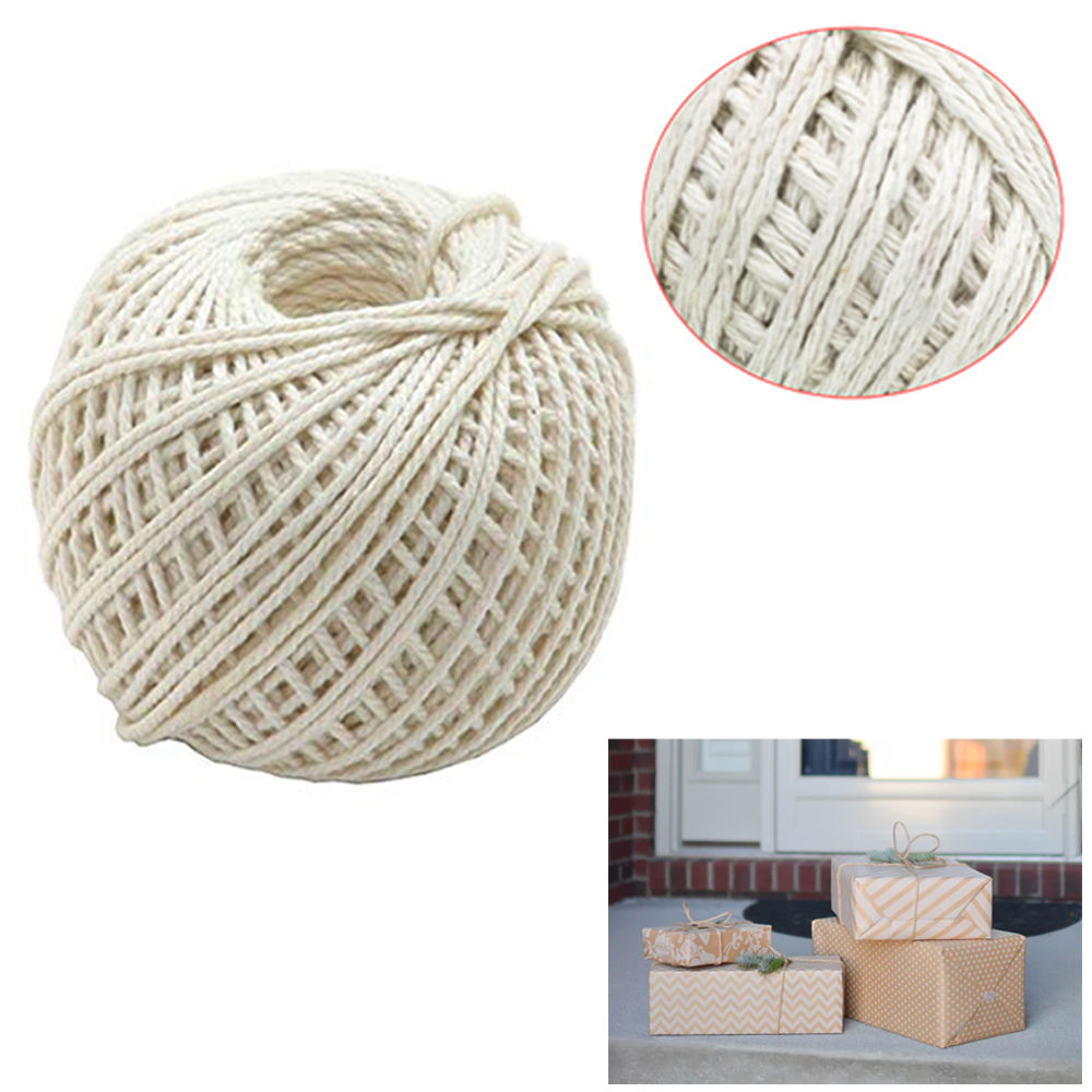 3PC Twine String 197' Cord Rope Crafts DIY Art Gift Wrap Garden Decor