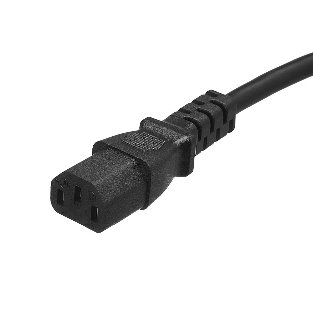 UL Listed Heavy Duty Power Cord 3 Prongs 6 Ft Computer Monitor TV Printer Black eBay