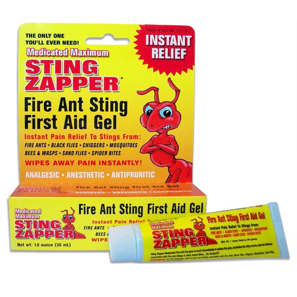 red bee sting treatment