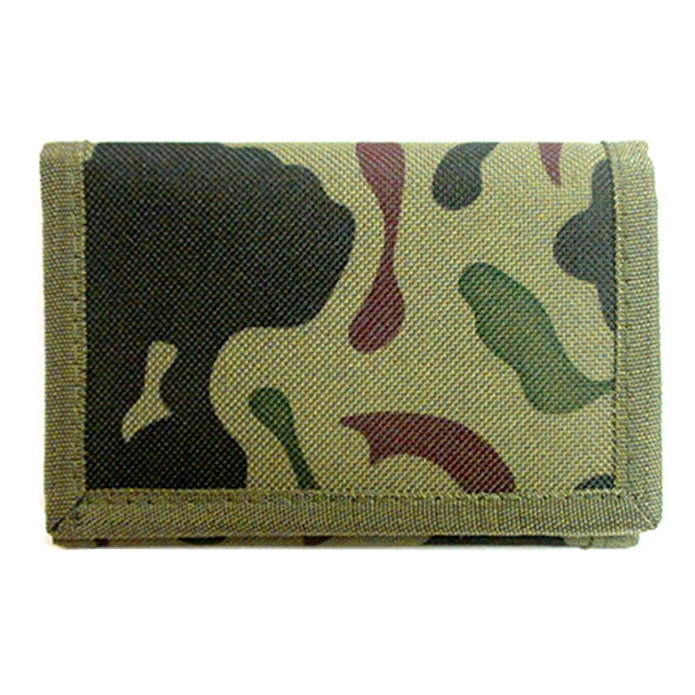 Trifold Mens Wallet Green Camo Camouflage Tactical Army Military Money ...