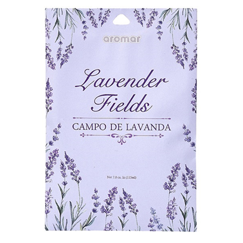 6 Pc Lavender Fields Scented Sachet Drawer Bags Large Fresh Scent