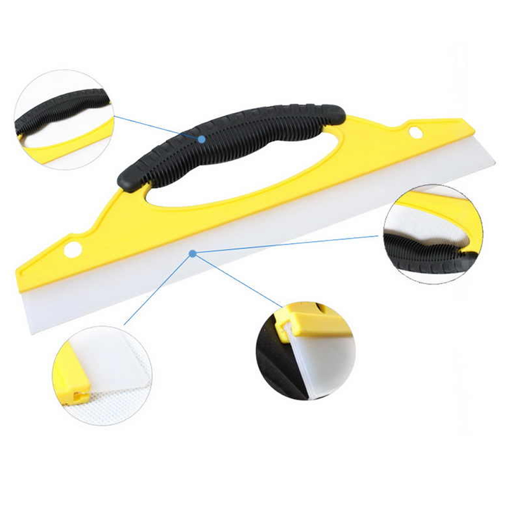 Silicone Squeegee Drying Blade Car Window Wash Clean Cleaner Wiper