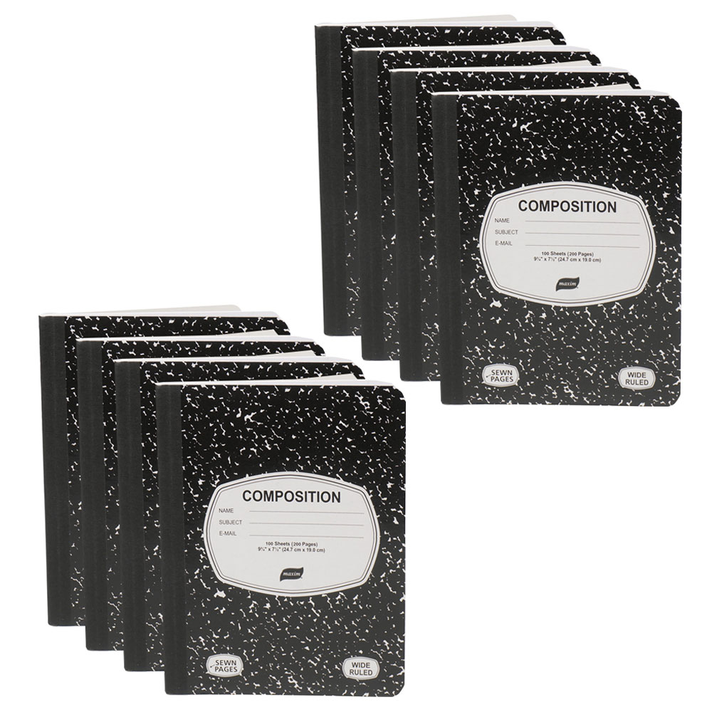 Composition notebook inside image