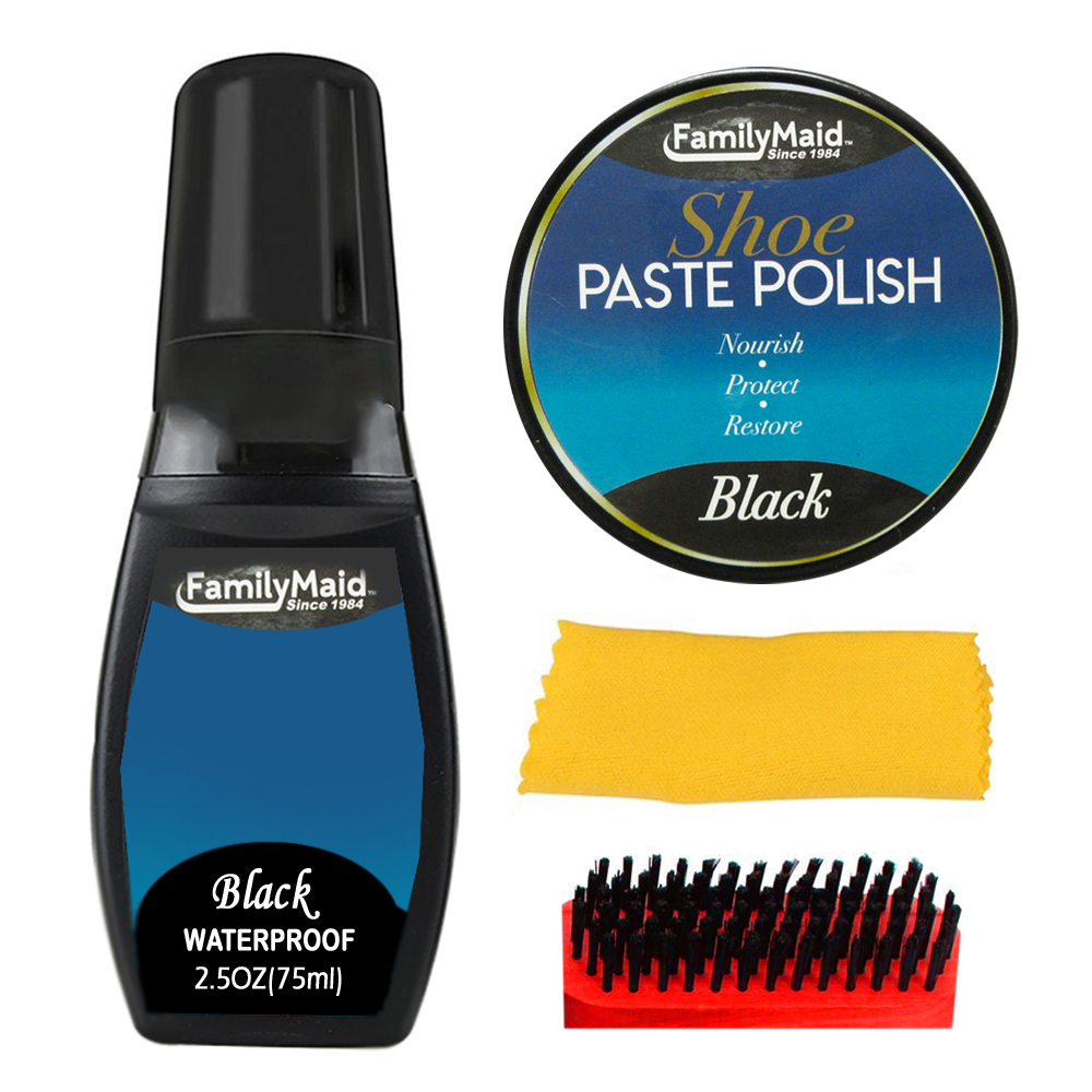 black boot polish kit