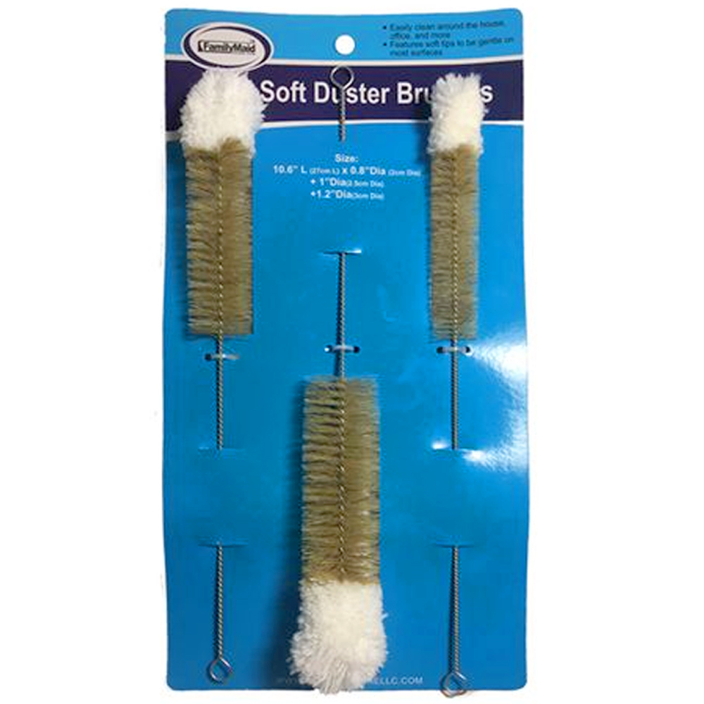 3 Pc Bird Feeder Cleaning Brushes Kit Birds Feeders Cleaner Brush Set
