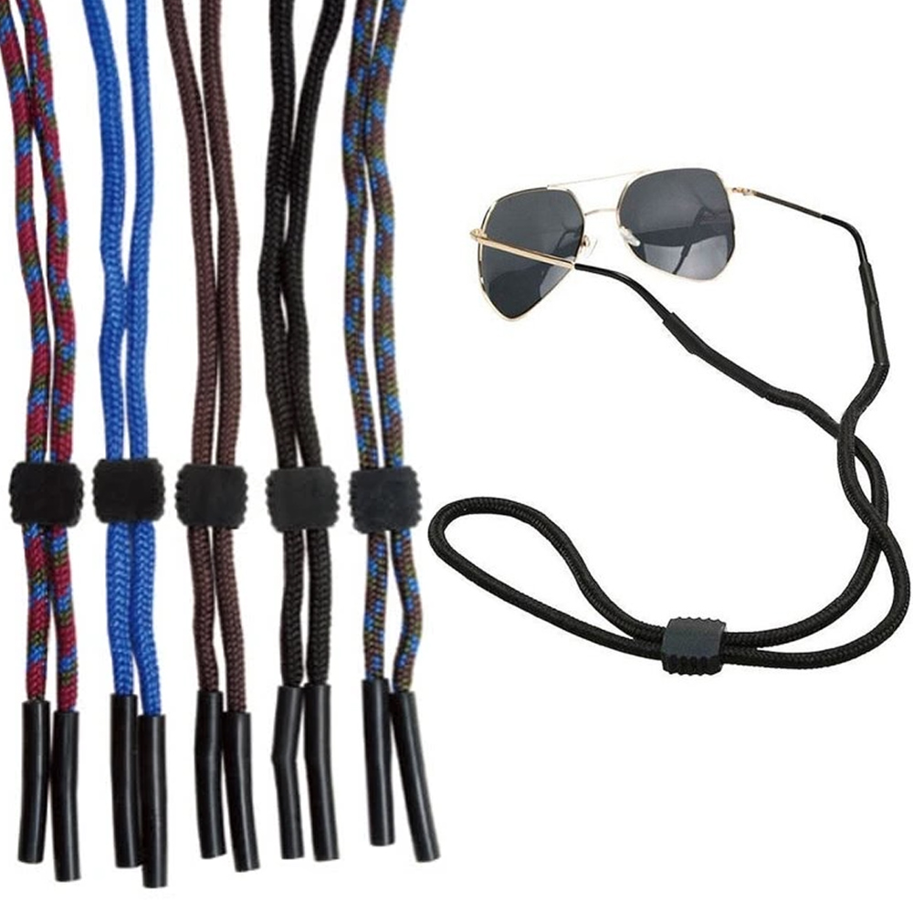 2 Pc Eyewear Braided Neck Strap Cord Retainer Sunglasses Lanyard