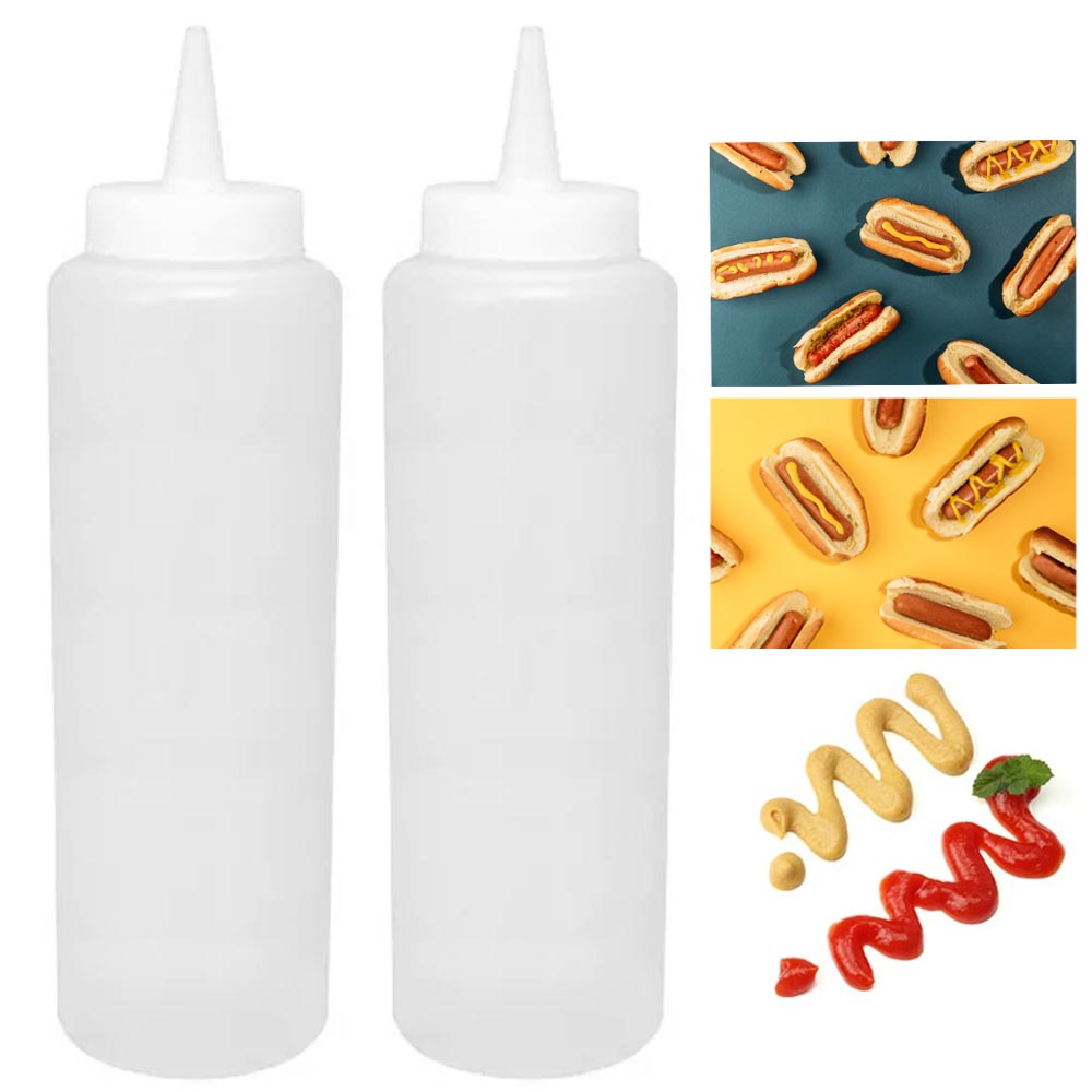 Black and Friday Deals Condiment Squeeze Bottles Ketchup Dispenser