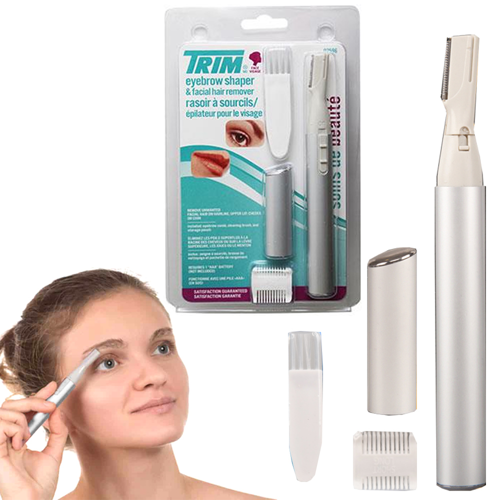 Trim Eyebrow Shaper Facial Hair Remover Electric Eye Brow Razor