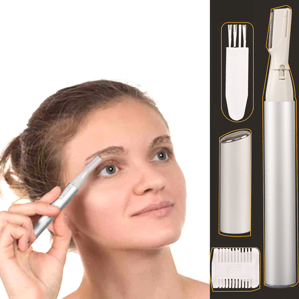 Trim Eyebrow Shaper Facial Hair Remover Electric Eye Brow Razor
