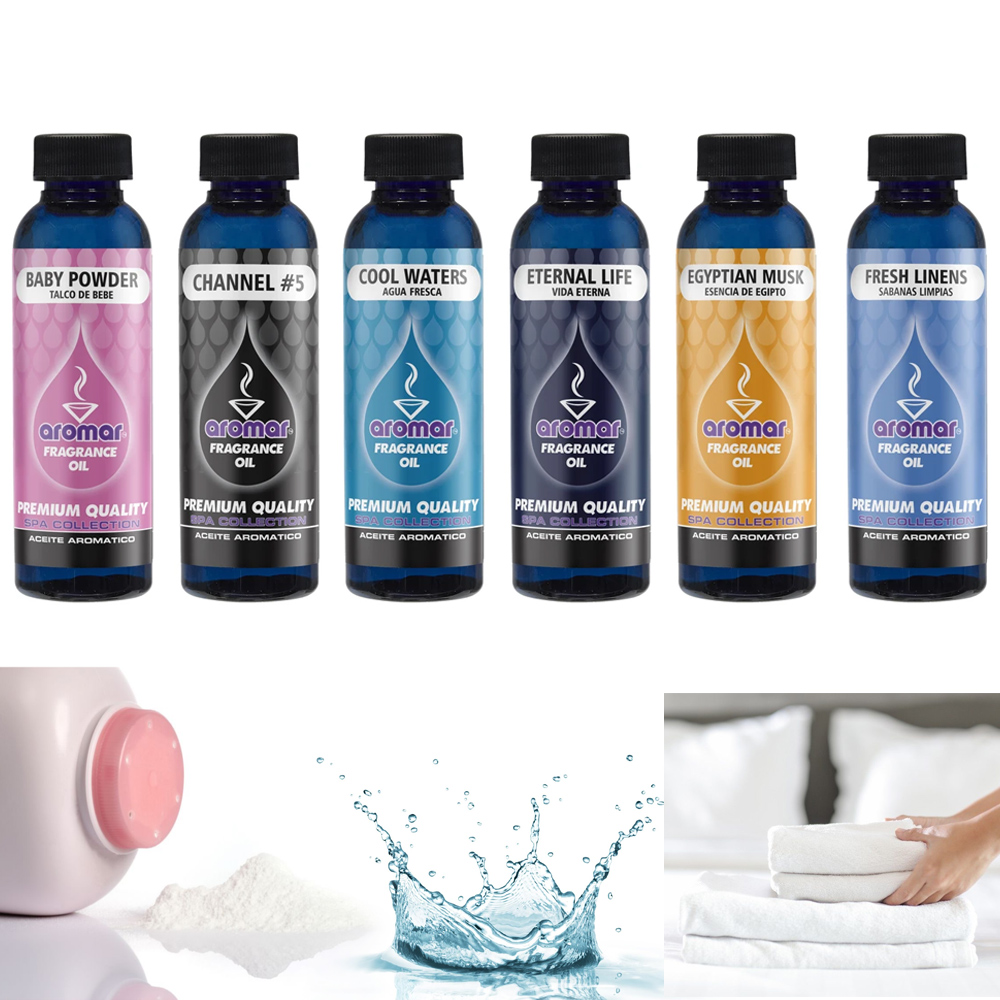 6 Premium Quality Fragrance Oils Aromatherapy Scents Set Therapeutic