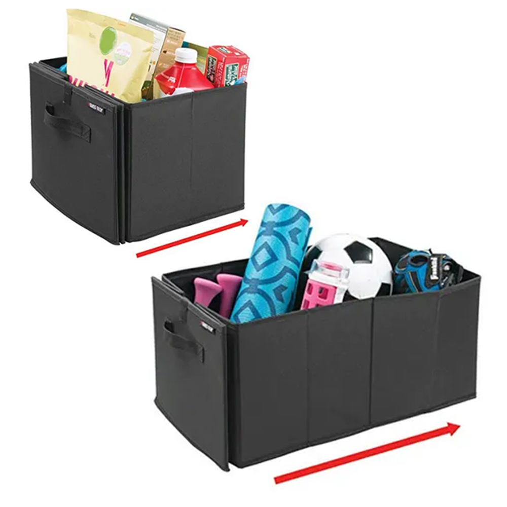 1 Expandable Cargo Organizer Collapsible Fold Trunk Caddy Car Auto