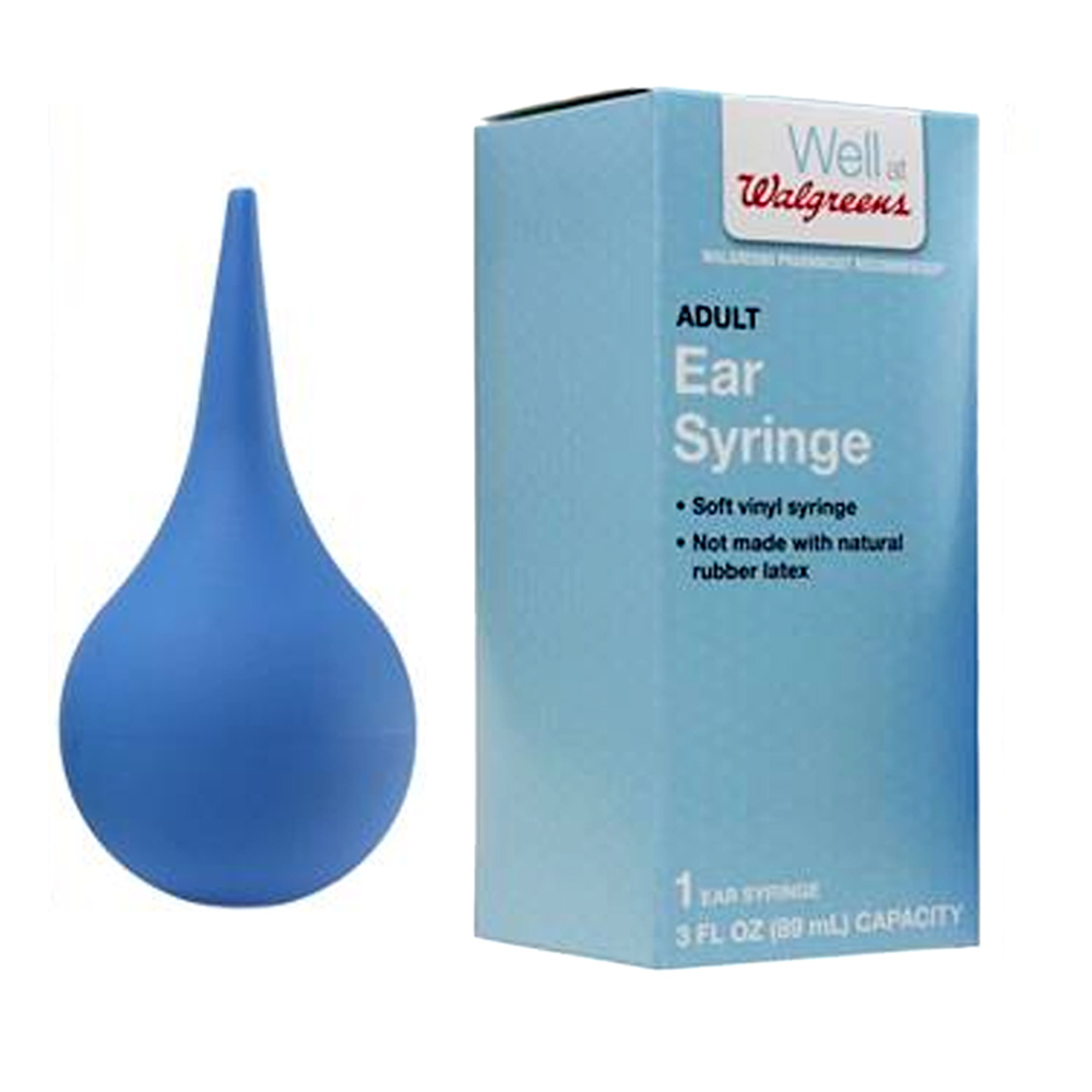 1 Pc Adult Ear Syringe Bulb Earwax Removal Soft Nasal Aspirator Suction