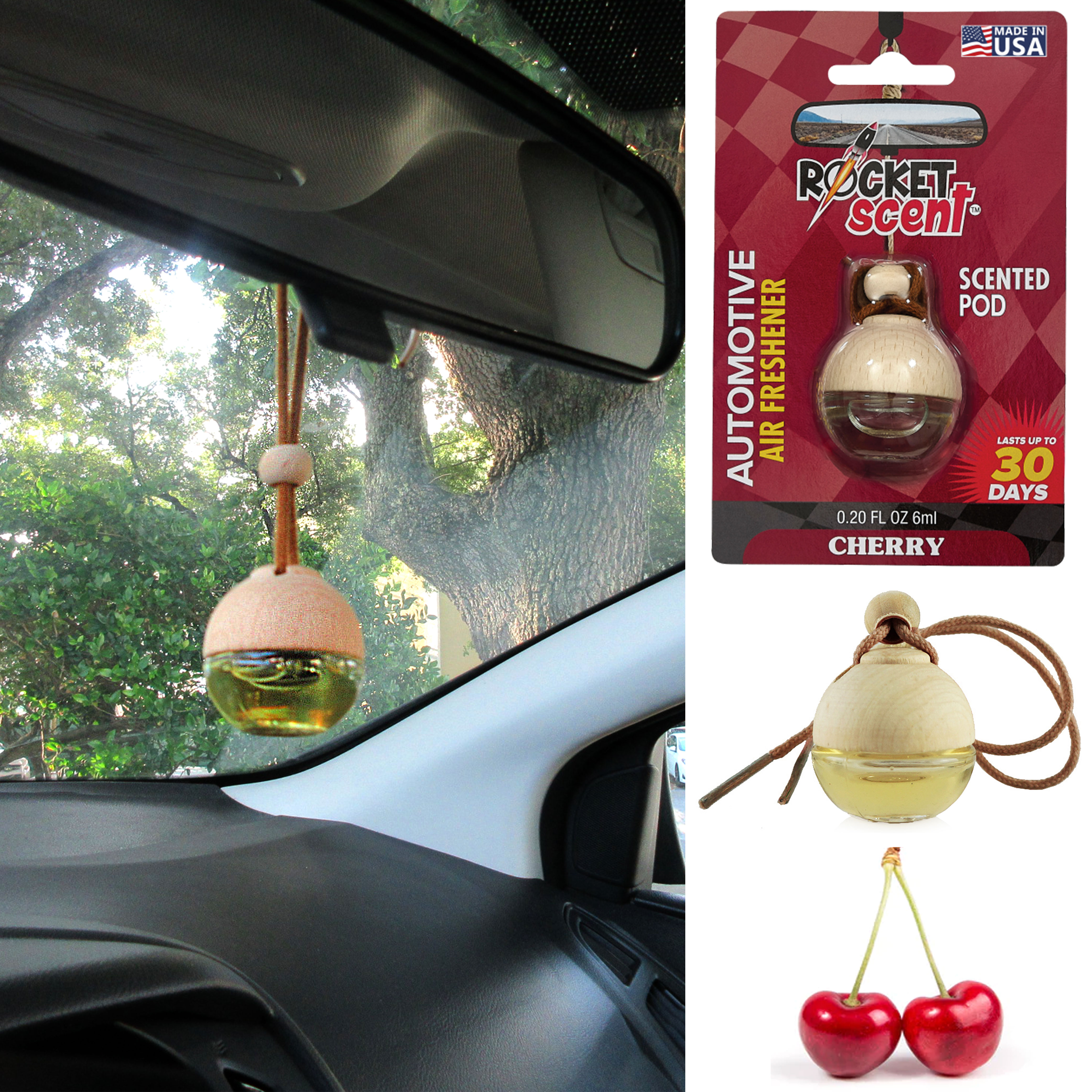 Wholesale cherry car freshener To Keep Vehicles Smelling Fresh