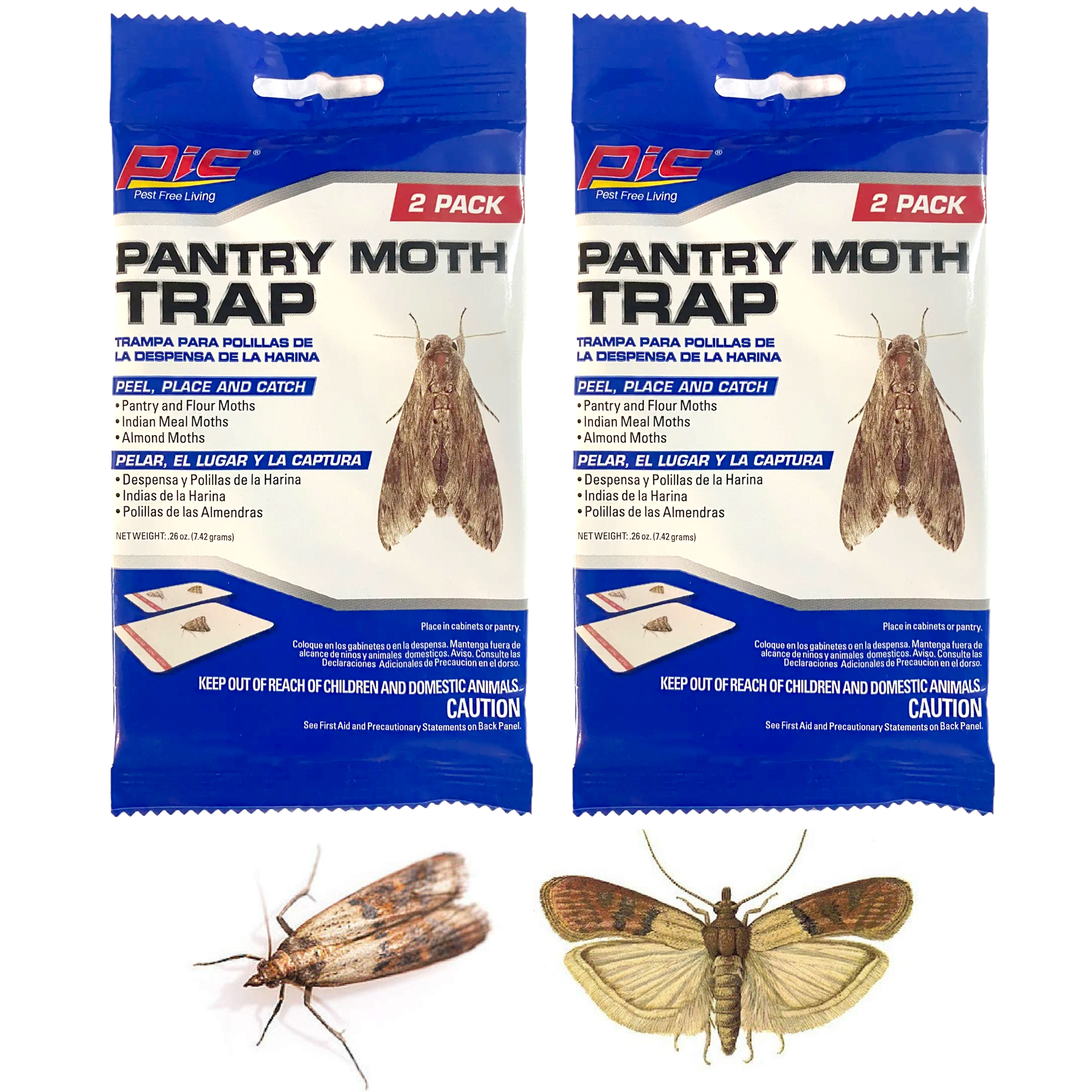 Natural Indoor Clothes Moth Trap (4-Count)