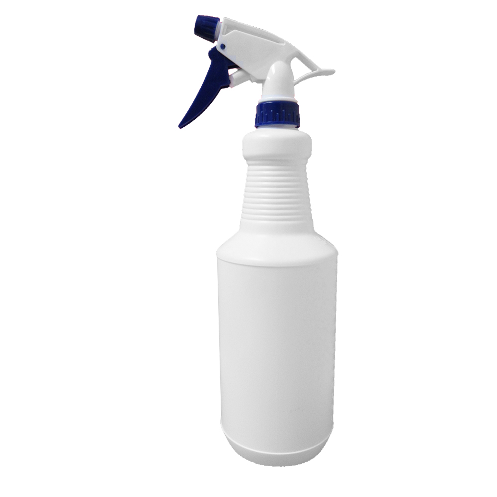 Refillable Empty Spray Bottle 1000 ML Plastic Cleaning Sprayer Water